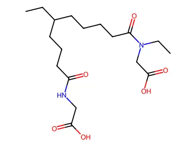 Glycine, N,N'-(1,10-dioxo-1,10-decanediyl)bis-, diethyl ester structure