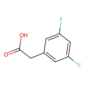 3,5-Difluorophenylacetic acid structure