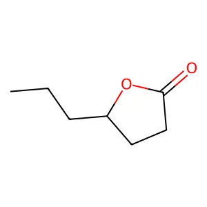 γ-庚内酯 structure