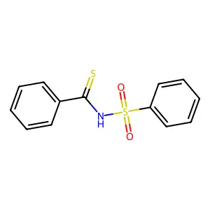 N-(benzenesulfonyl)benzenecarbothioamide structure