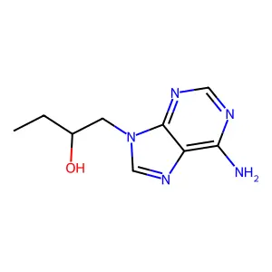 1-(6-Aminopurin-9-yl)butan-2-ol structure