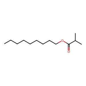 Nonyl 2-methylpropanoate structure