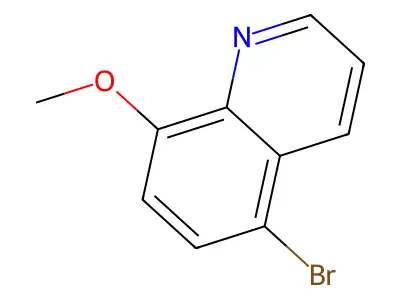 5-Bromo-8-methoxyquinoline structure