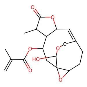 11beta,13-Dihydrovernolide structure