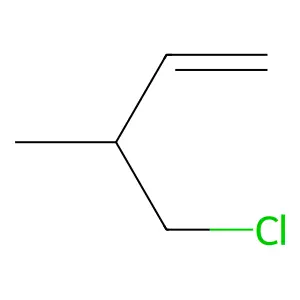 4-Chloro-3-methyl-1-butene structure