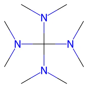 Methanetetramine, octamethyl- structure