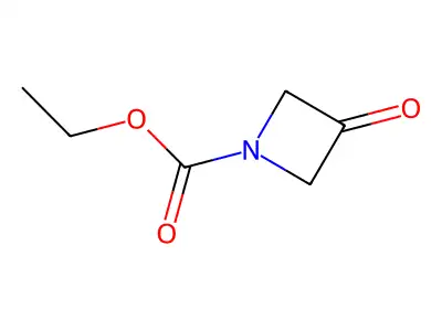 Ethyl 3-oxoazetidine-1-carboxylate structure