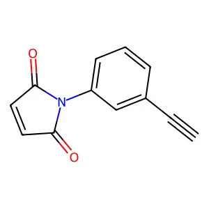 1H-Pyrrole-2,5-dione, 1-(3-ethynylphenyl)- structure