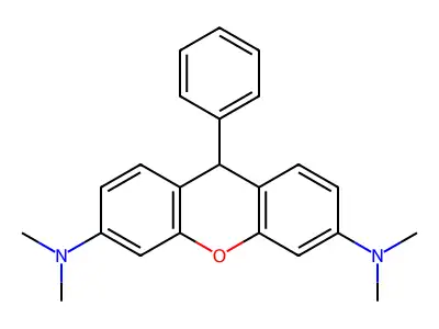 二氢四甲基玫瑰胺 structure