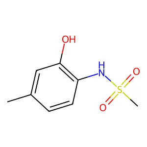N-(2-hydroxy-4-methylphenyl)methanesulfonamide structure