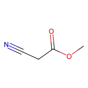 氰乙酸甲酯 structure