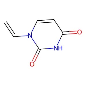 2,4(1H,3H)-Pyrimidinedione, ethenyl- structure