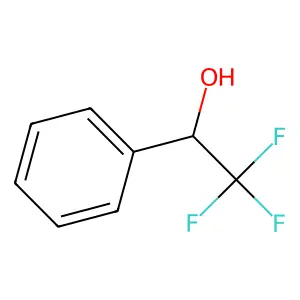 (-)-2,2,2-Trifluoro-1-phenylethanol structure