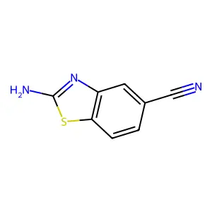 2-Aminobenzo[d]thiazole-5-carbonitrile structure