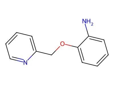 2-(Pyridin-2-ylmethoxy)aniline structure