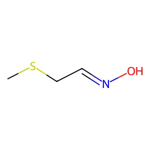 Methylthio acetaldoxime structure