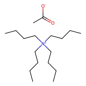Tetrabutylammonium Acetate structure