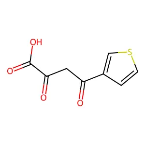 2,4-二氧代-4-(噻吩-3-基)丁酸 structure
