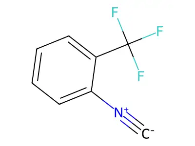1-Isocyano-2-(trifluoromethyl)benzene structure