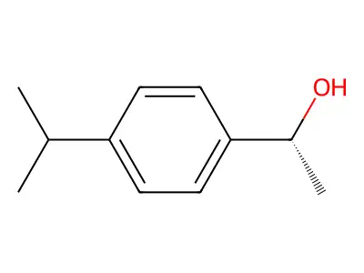 1-[4-(Propan-2-yl)phenyl]ethan-1-ol structure