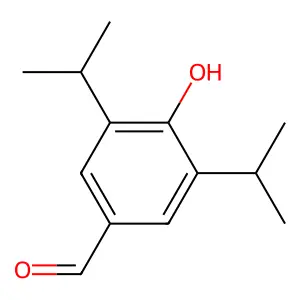 4-羟基-3,5-双(异丙基)苯甲醛 structure