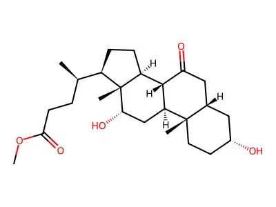 Methyl 7-ketocholate structure
