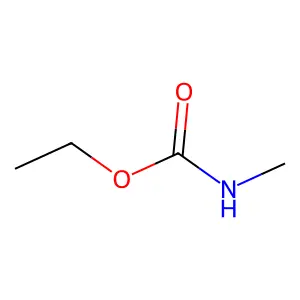 Carbamic acid, N-methyl-, ethyl ester structure