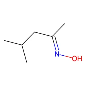 4-Methyl-2-pentanone oxime structure