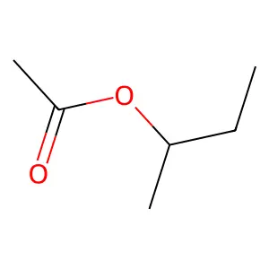 乙酸仲丁酯 structure