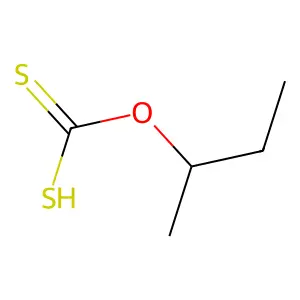 Ethyl xanthogenic acid structure