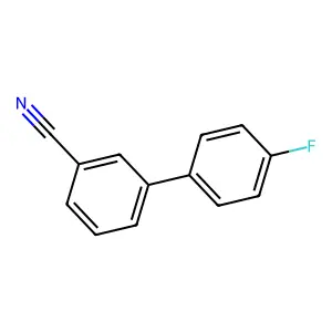 3-(4-Fluorophenyl)benzonitrile structure
