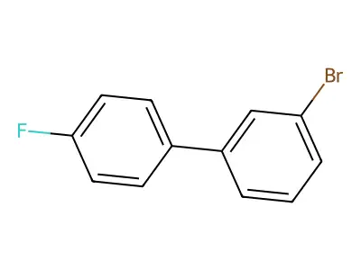 3-Bromo-4'-fluorobiphenyl structure