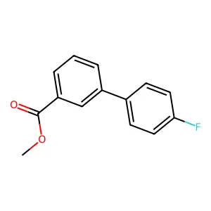 Methyl 4'-fluoro(1,1'-biphenyl)-3-carboxylate structure