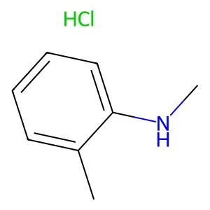 N,2-二甲基苯胺盐酸盐 structure
