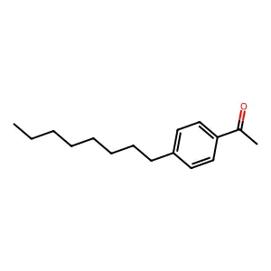 Ethanone, 1-(4-octylphenyl)- structure