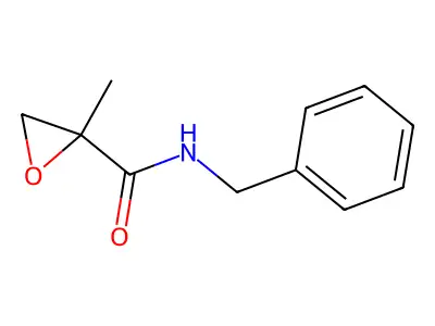 N-苄基-2,3-环氧-2-甲基丙酰胺 structure