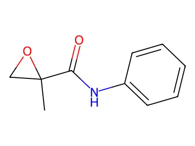 2-甲基-N-苯基环氧丙酰胺 structure
