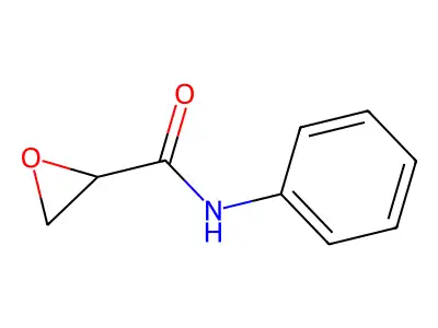 N-苯基环氧乙烷-2-甲酰胺 structure
