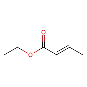 2-Butenoic acid, ethyl ester structure