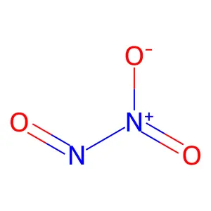 三氧化二氮 structure