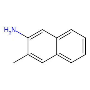 3-甲基-2-萘胺 structure