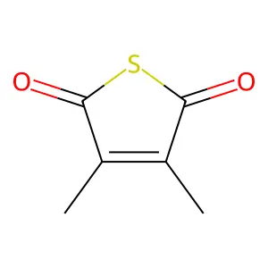 2,5-Thiophenedione, 3,4-dimethyl- structure