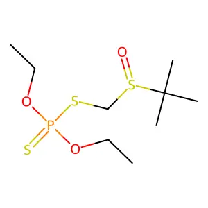 特丁硫磷亚砜 structure