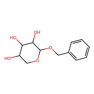 Benzyl-beta-D-xyloside structure