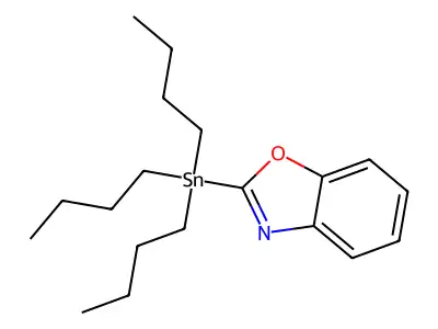 2-(Tributylstannyl)-1,3-benzoxazole structure