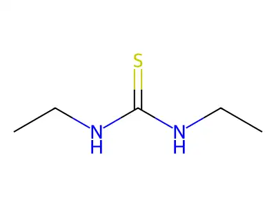 N,N'-Diethylthiourea structure