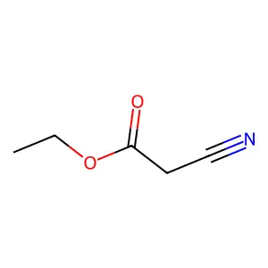 氰乙酸乙酯 structure