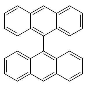 9,9'-Bianthryl structure