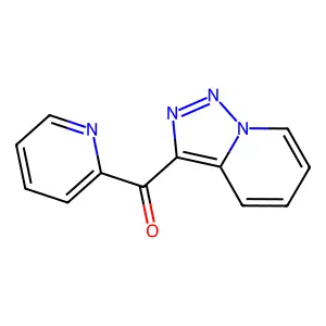 (Pyridin-2-yl)([1,2,3]triazolo[1,5-a]pyridin-3-yl)methanone structure