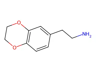 2-(2,3-Dihydro-1,4-benzodioxin-6-yl)ethan-1-amine structure